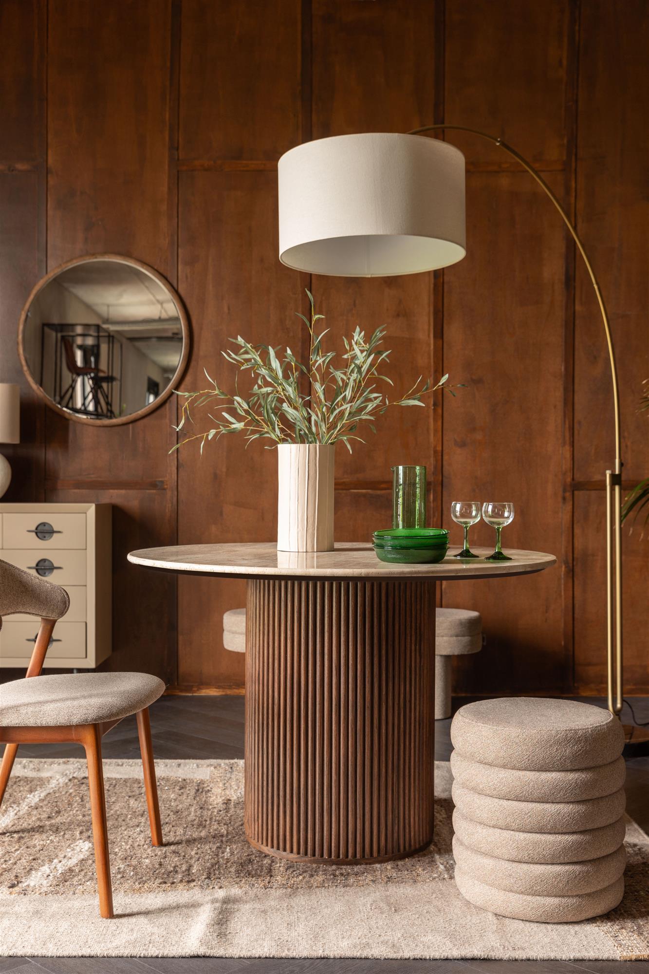 Stool Pebble Beige