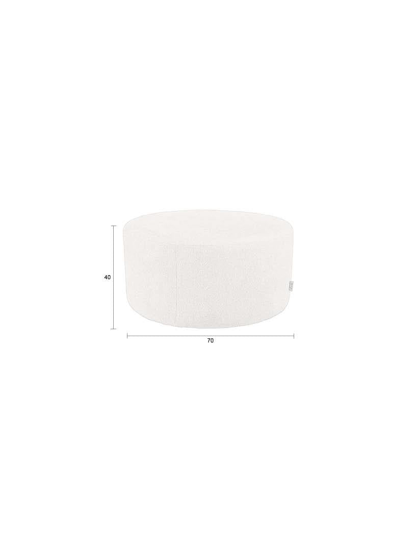 Pouf latte Laguna