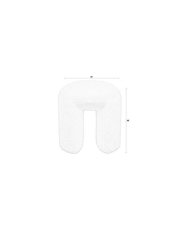 stool Arch beige