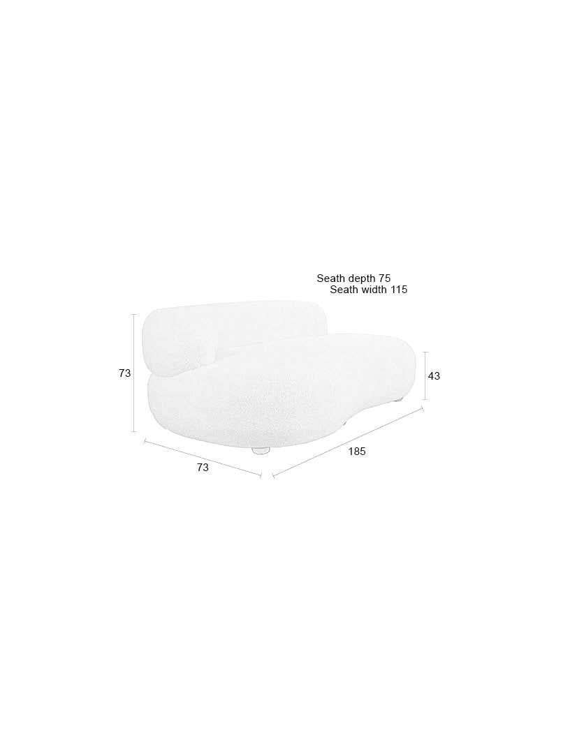 Sofa 4,5 seaters Arch beige