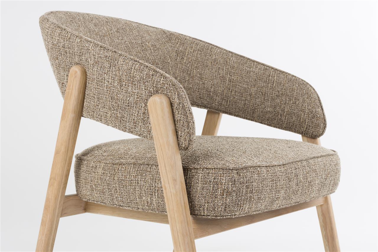 Lounge Chair Bright Brown