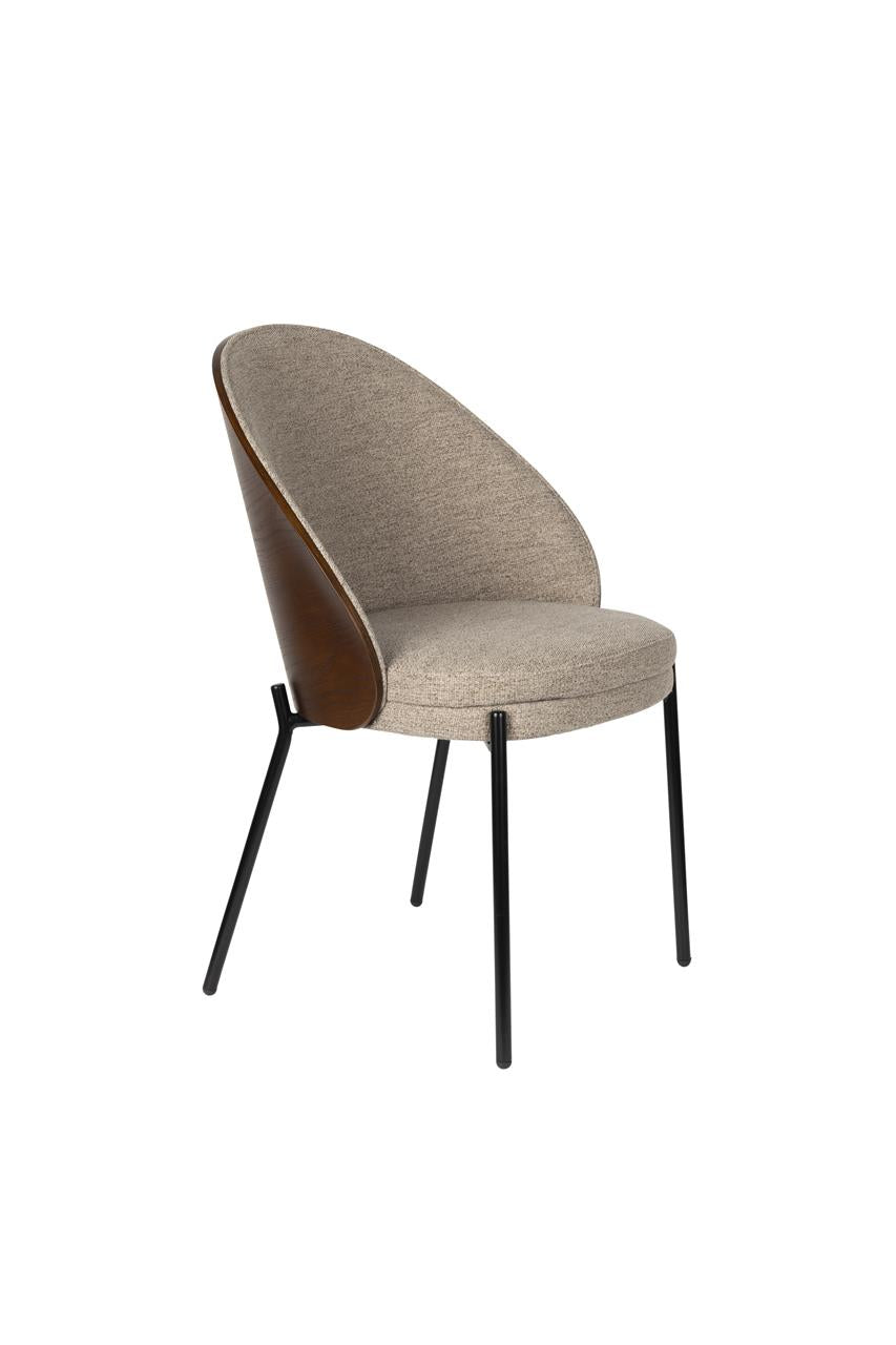 Dining chair brown Camille