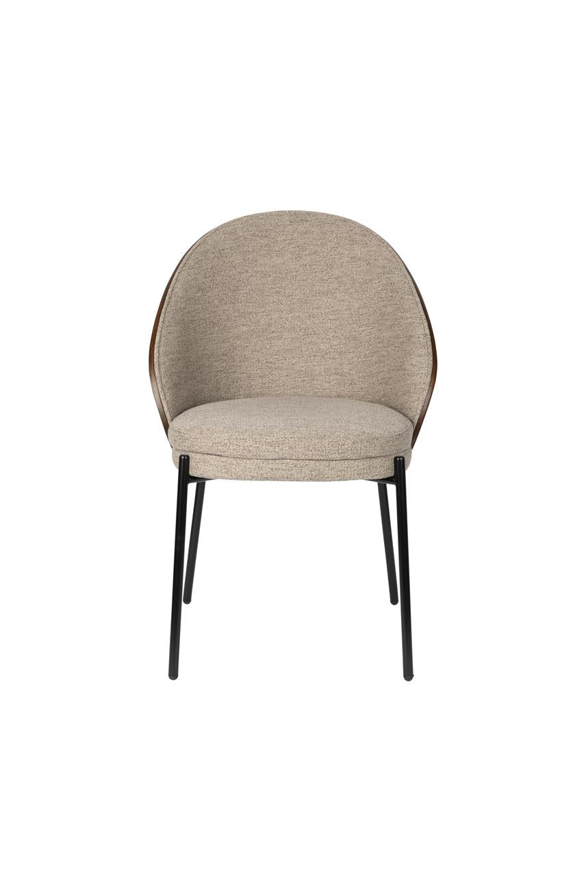 Dining chair brown Camille