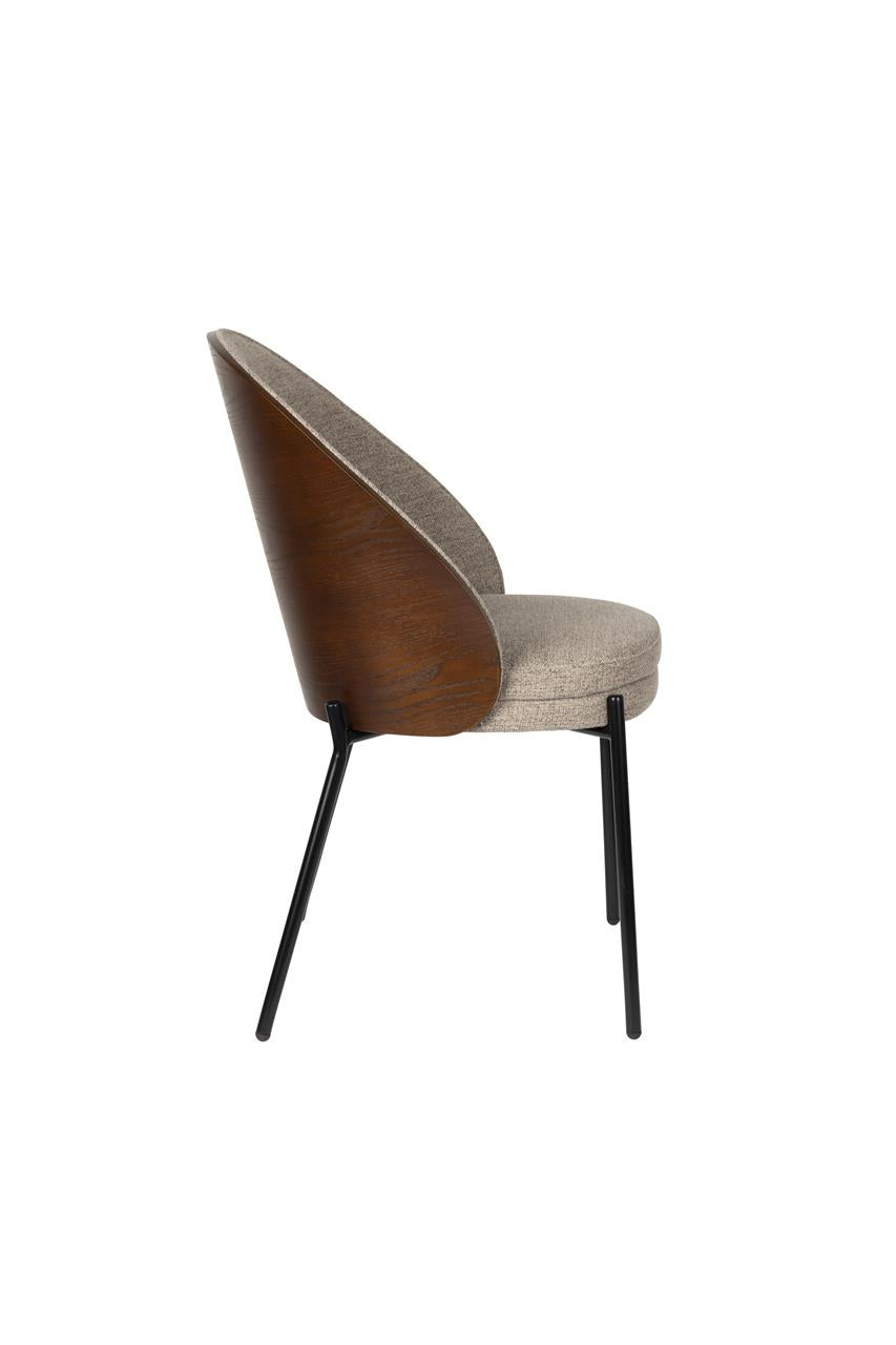 Dining chair brown Camille