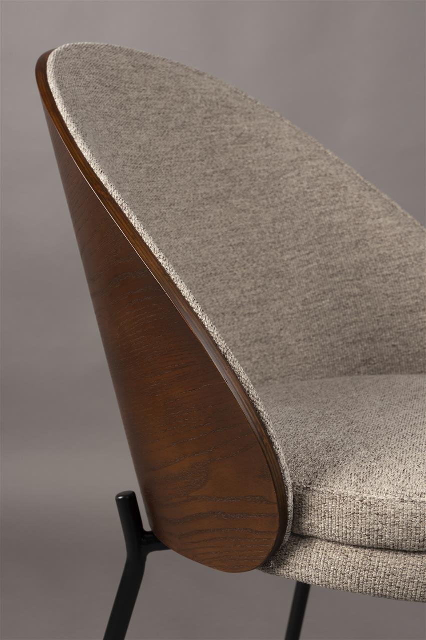 Dining chair brown Camille