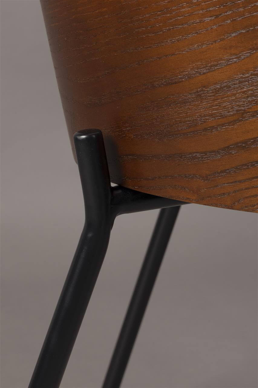Dining chair brown Camille