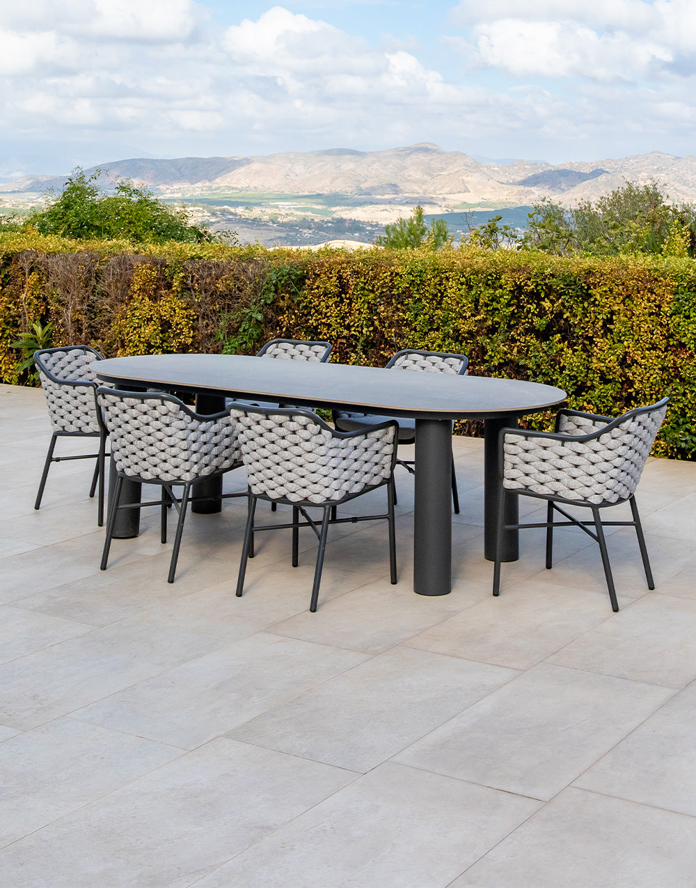 Outdoor Table Dakota Black
