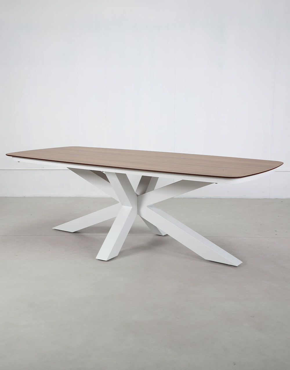 Outdoor Table Singapor White/Wood