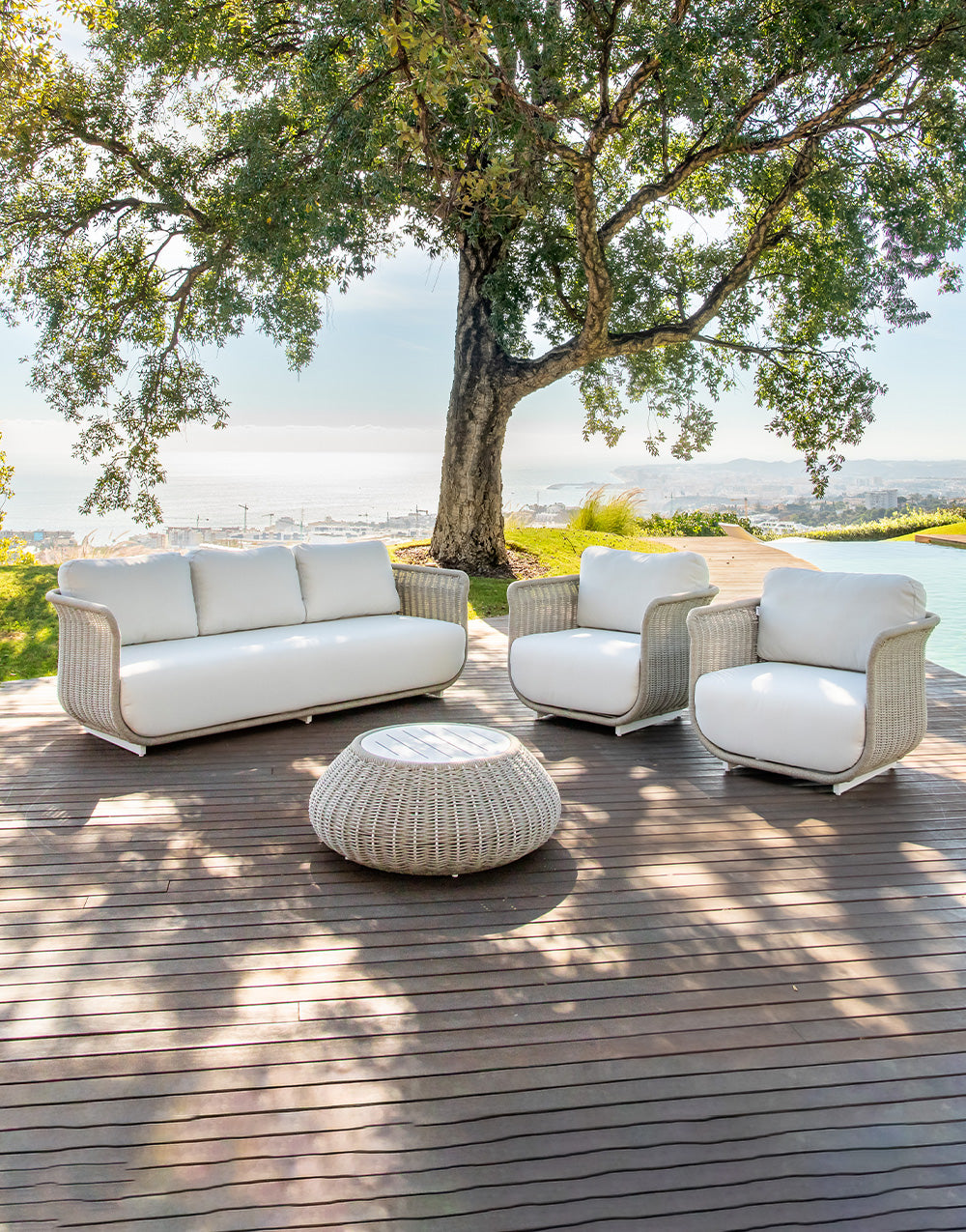 Outdoor set Prairie Cream/Gray