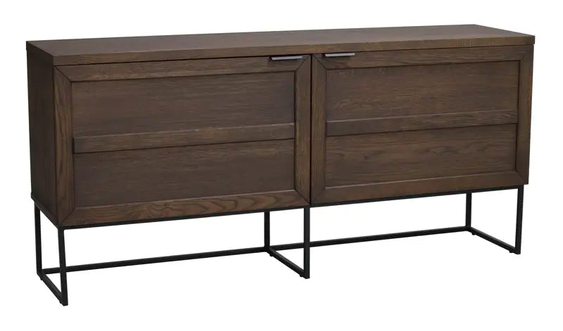 Laurel Console Table Brown/Black