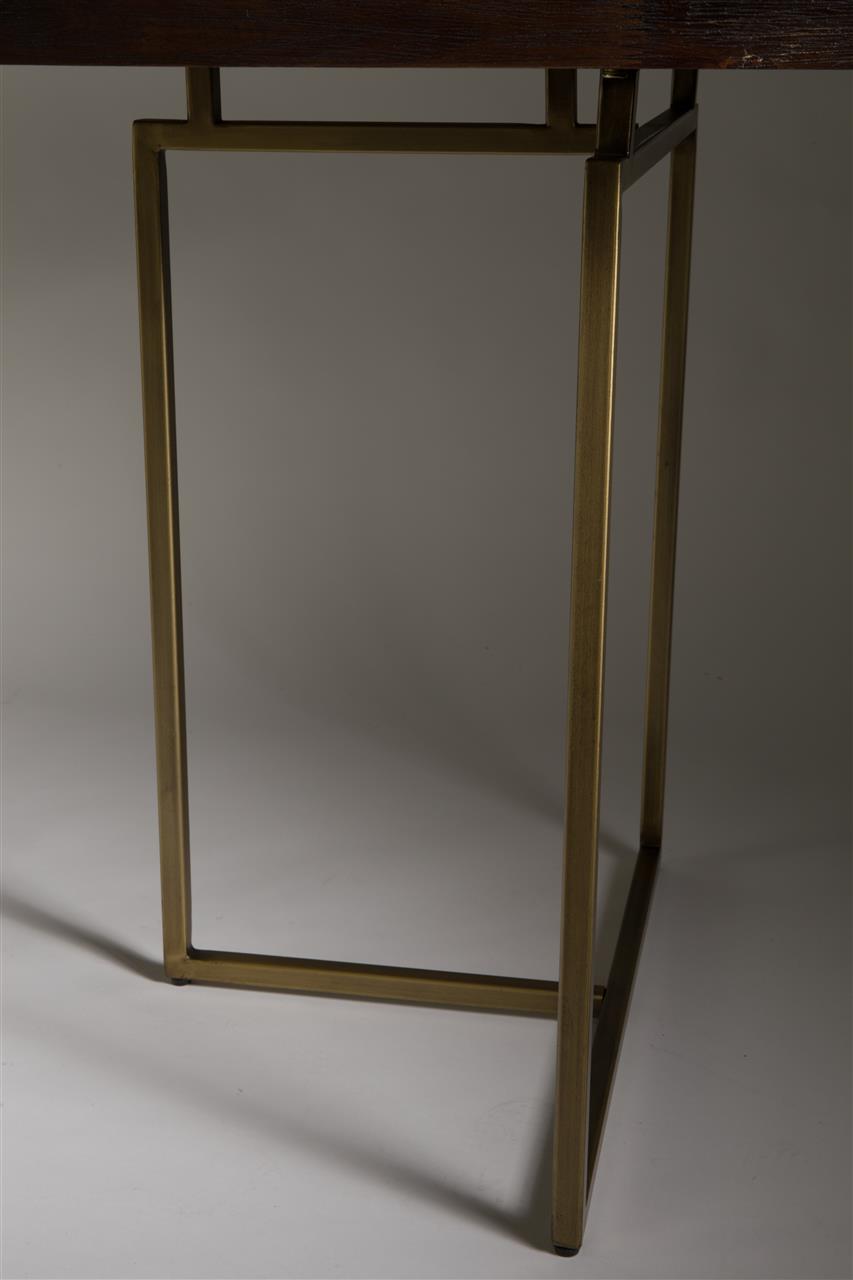 Dining table 180 x 90 cm brown Mila