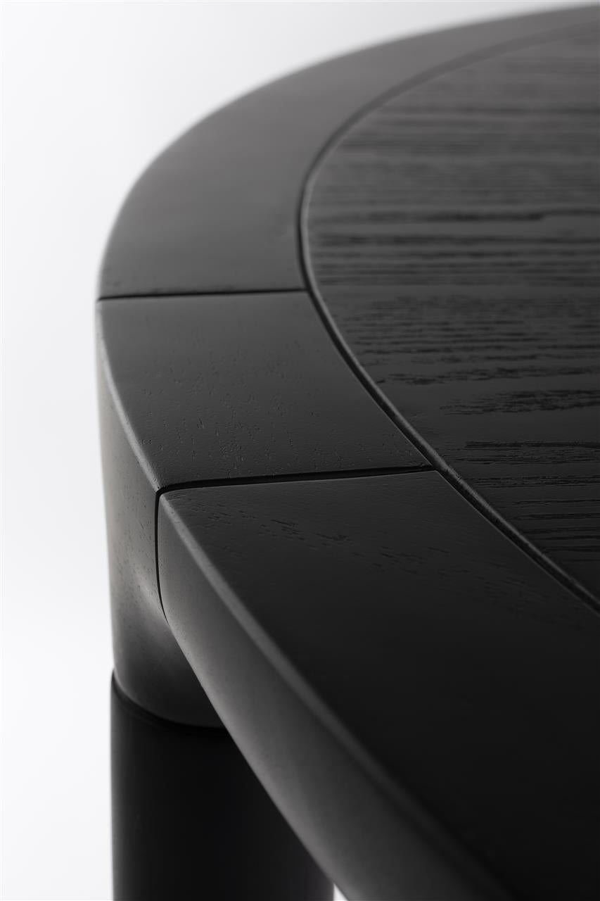 Dining table round Black 128 Dani