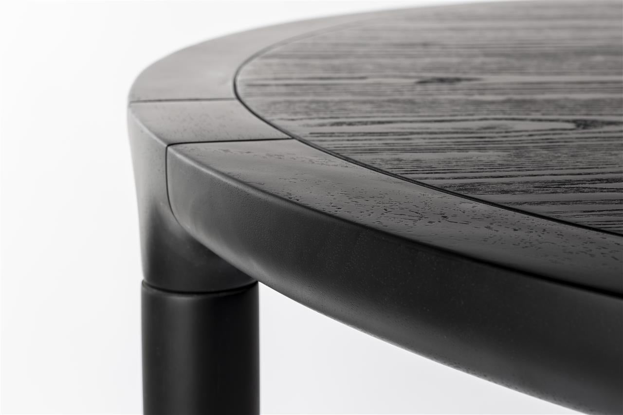 Dining table round Black 128 Dani