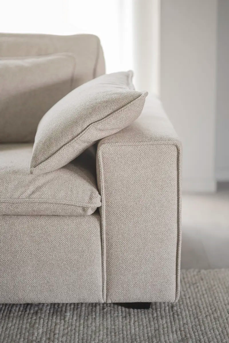Rovy 3-seater Sofa Beige
