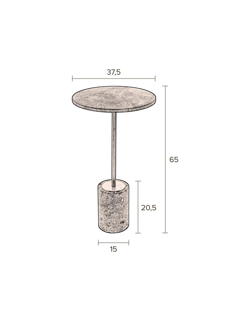 Side table Emerald Grace 37.5cm