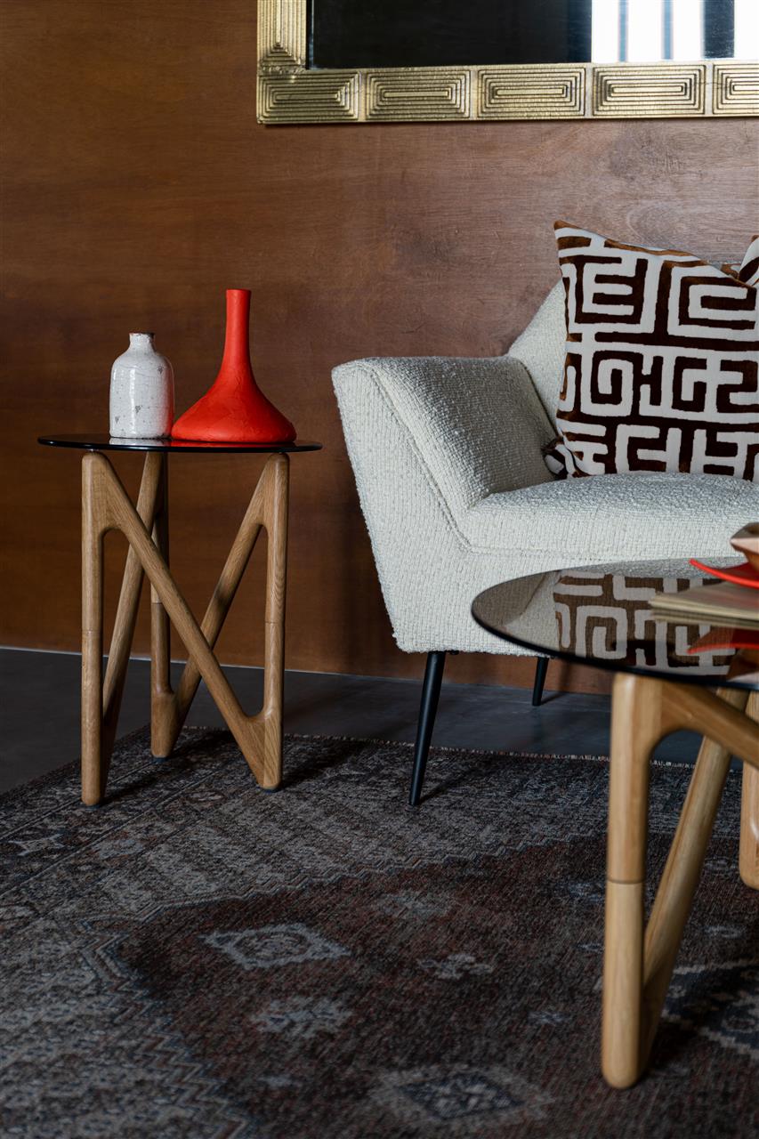 Side Table Nexus Round oak 40 cm