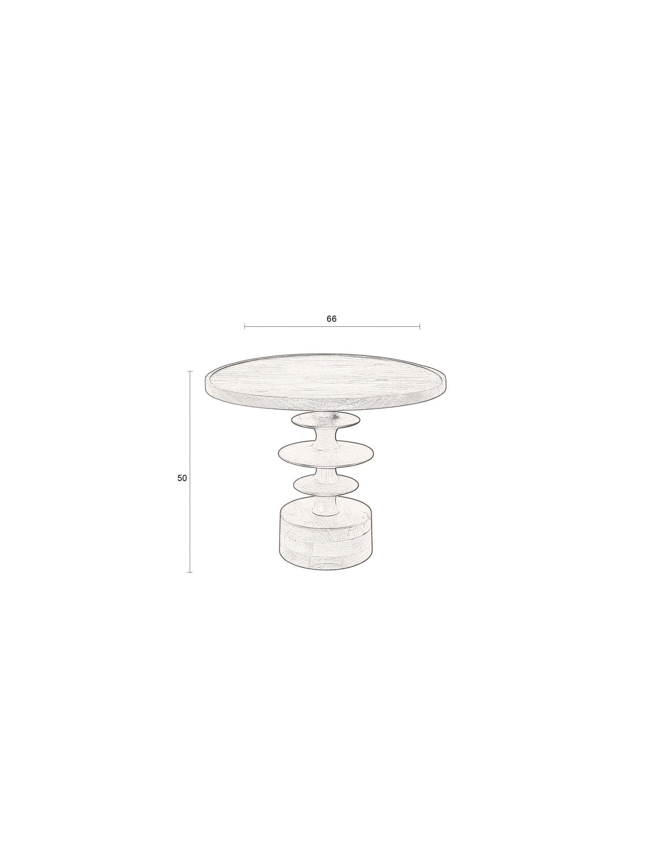 Side Table Haven 46cm