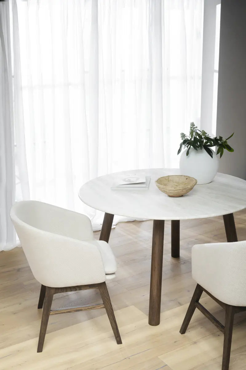 Lyra Dining Chair Beige/Brown