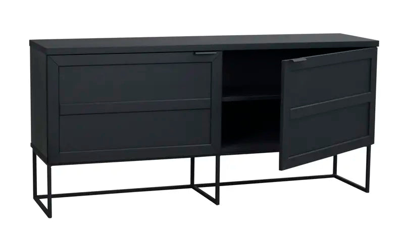 Laurel Console Table Black/Black