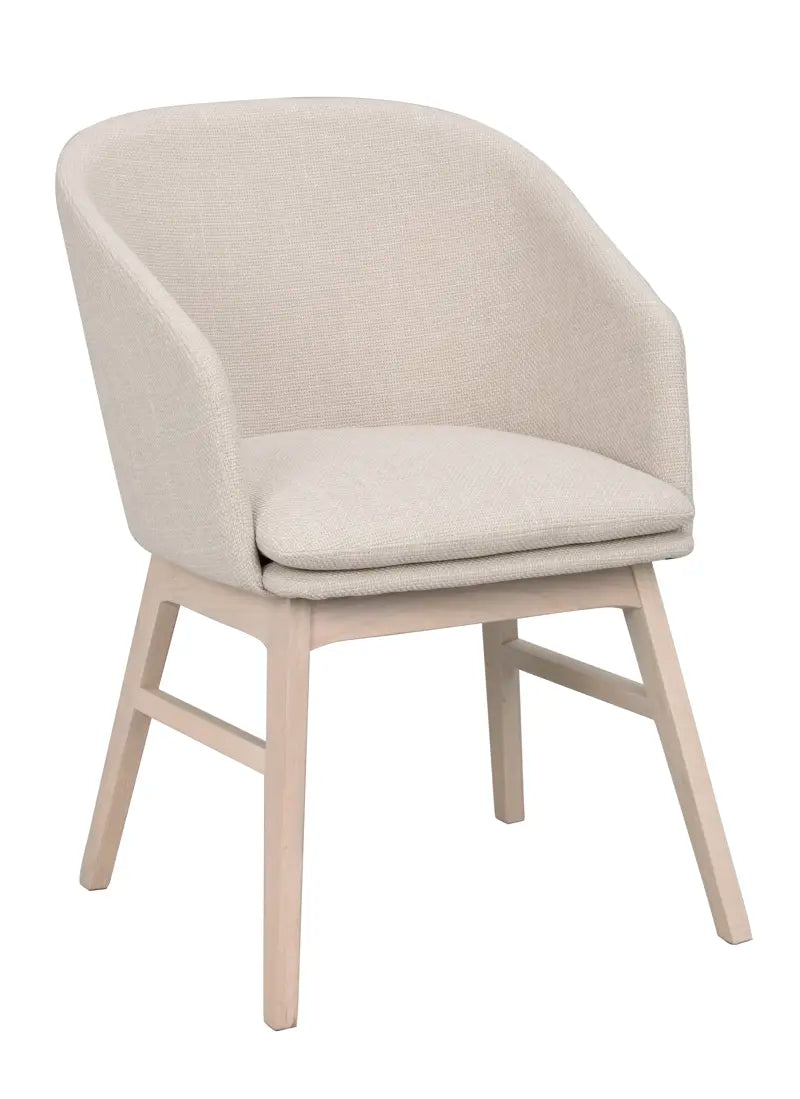 Lyra Dining Chair Beige/Whitewash