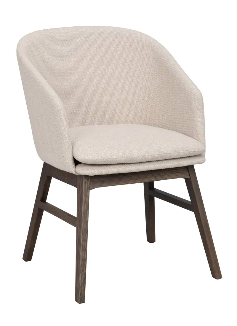Lyra Dining Chair Beige/Brown