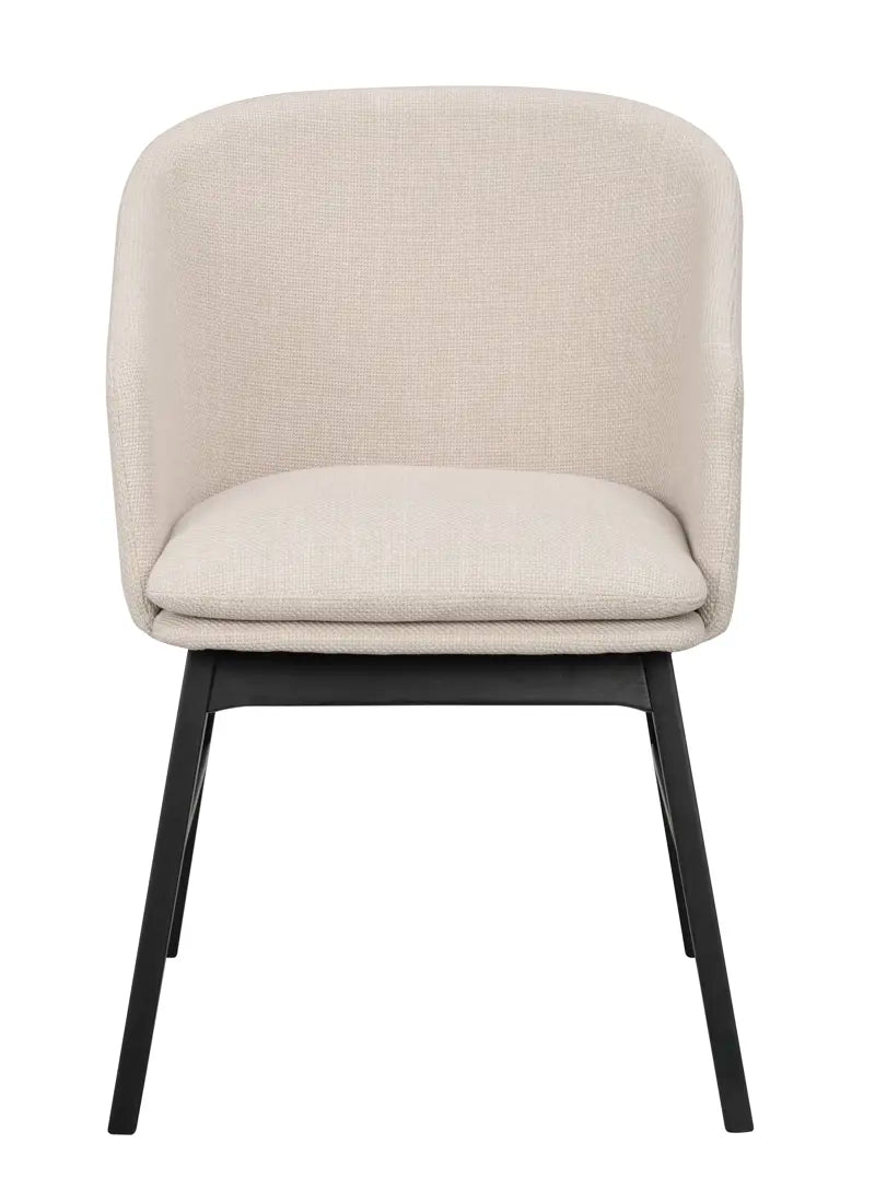 Lyra Dining Chair Beige/Black