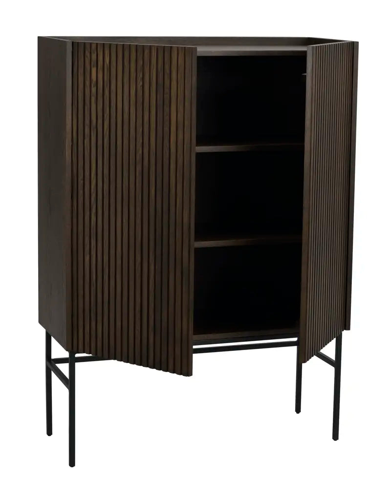 Nia Cabinet Brown/Black