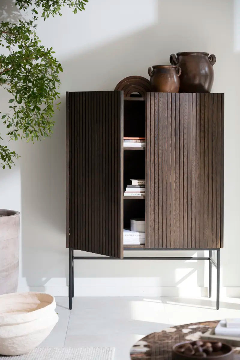 Nia Cabinet Brown/Black