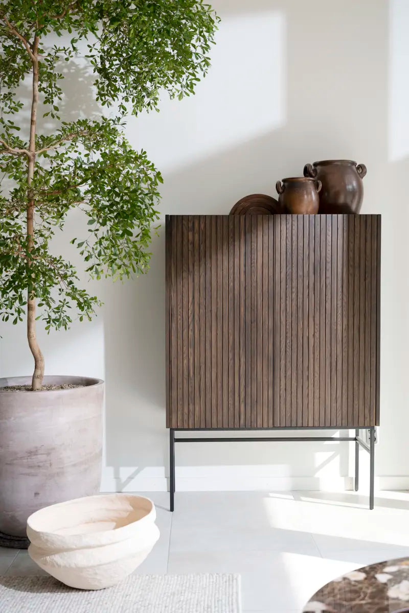 Nia Cabinet Brown/Black