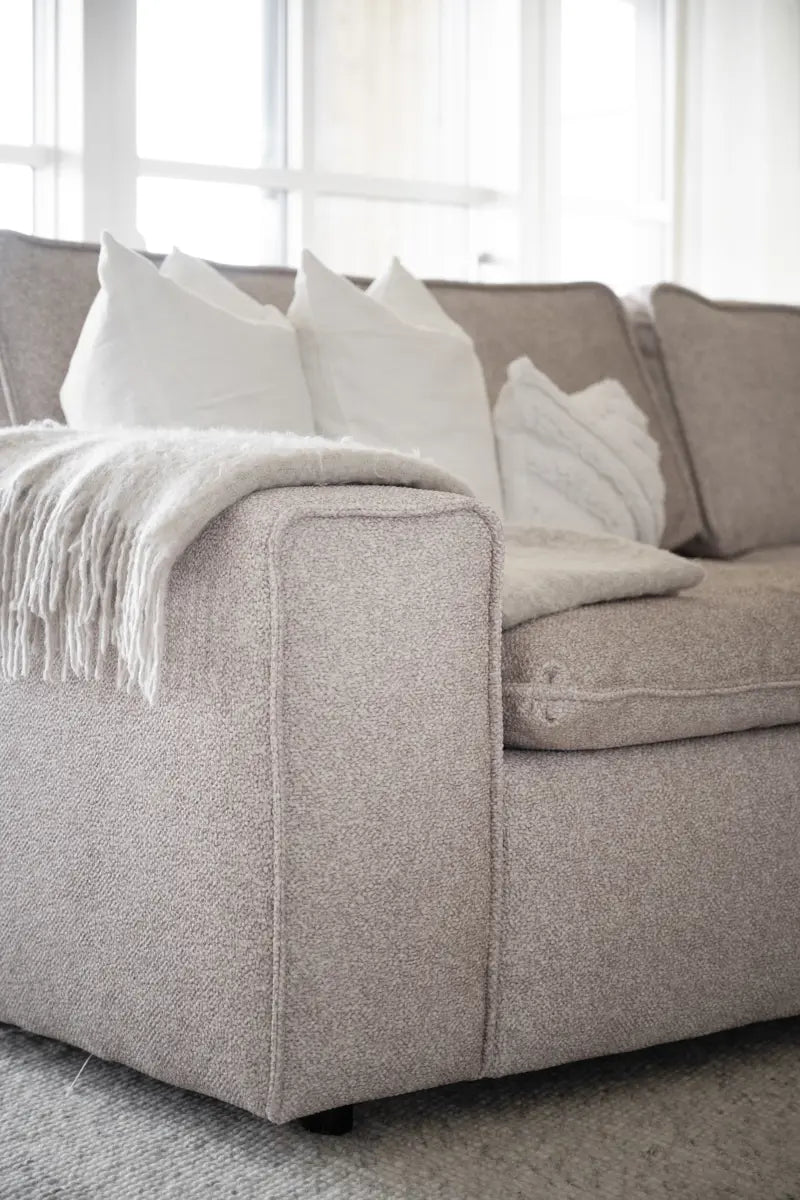 Rovy 3-seater Sofa Beige