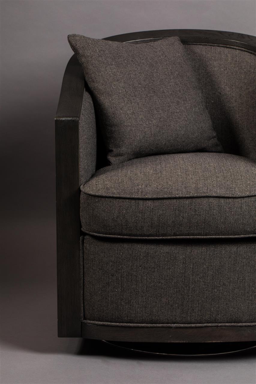 Lounge Chair Grace Natural/Grey 74cm
