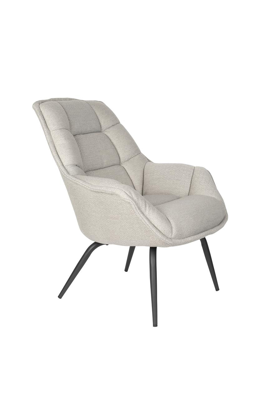 Lounge Chair Everly Grey 85cm