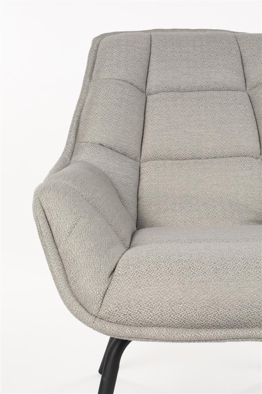 Lounge Chair Everly Grey 85cm
