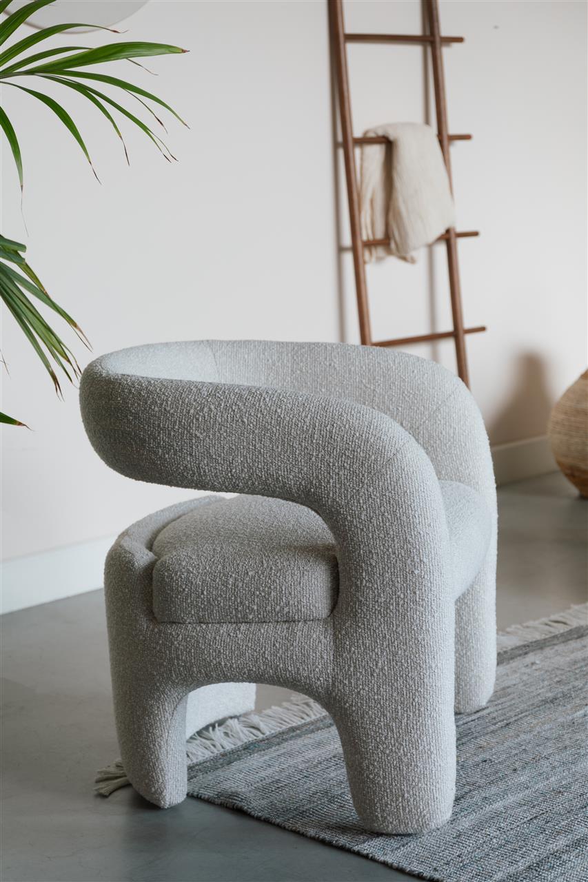 Lounge Chair Bouclé 69cm
