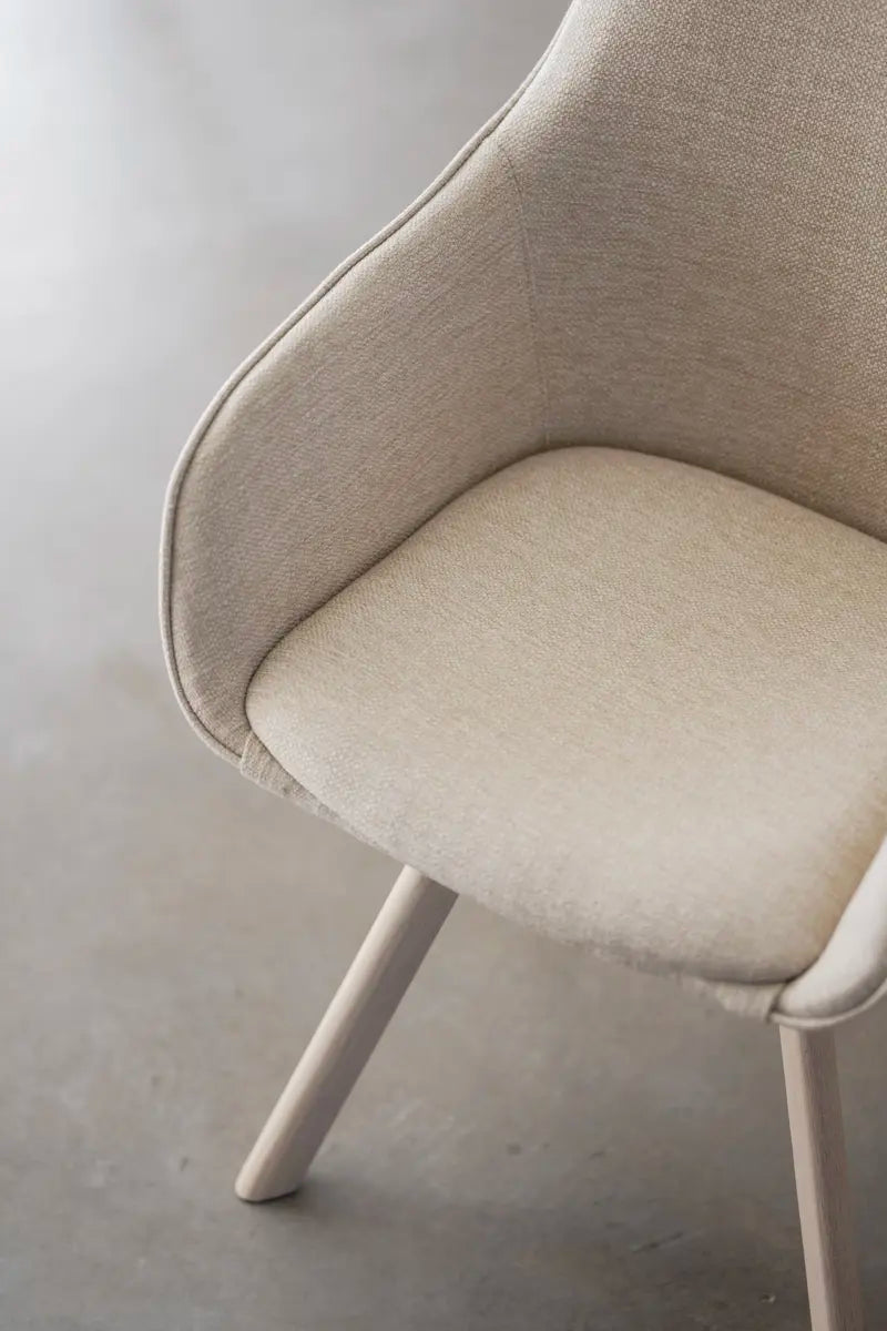Grace Dining Chair Light Beige/Whitewash