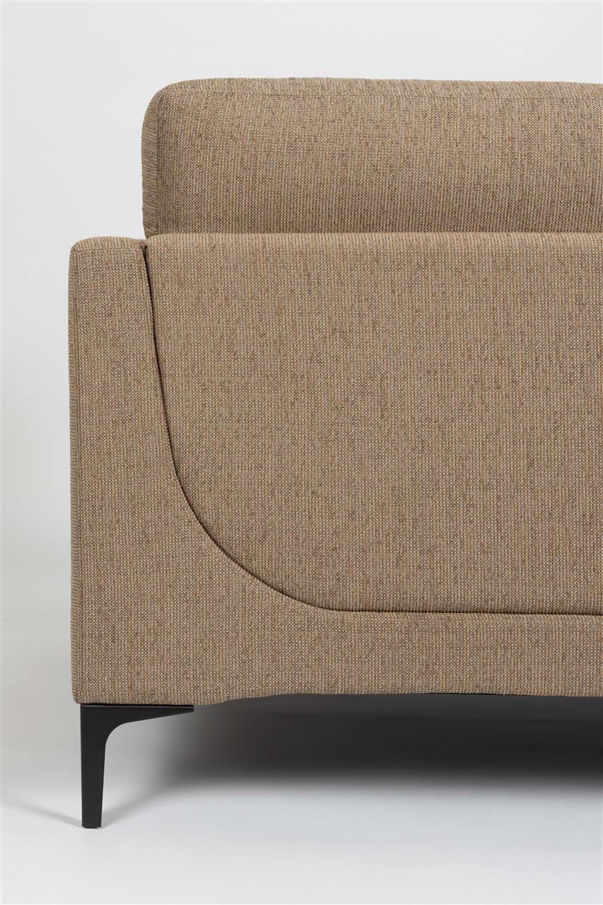 Sofa Heather 3-Seater Caramel