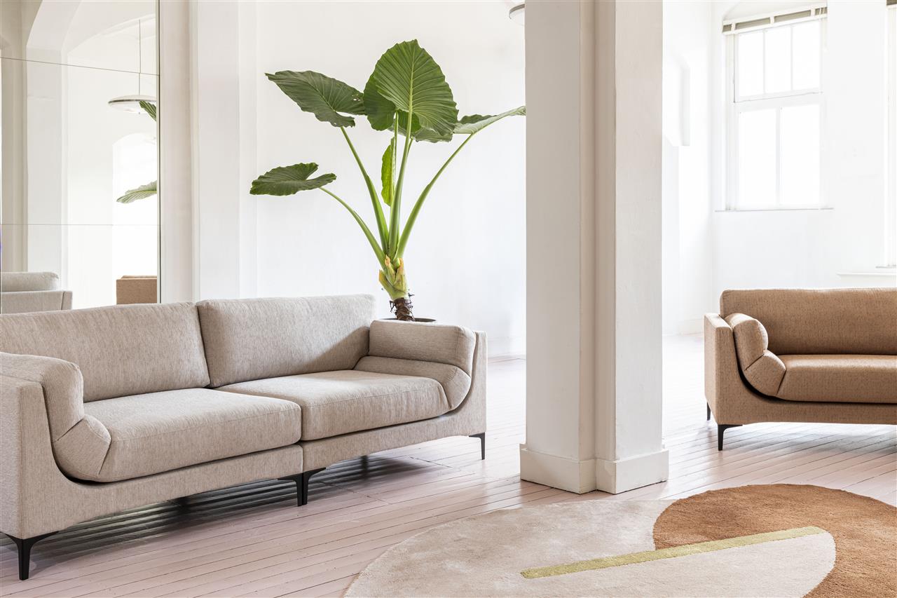 Sofa Heather 3-Seater Caramel
