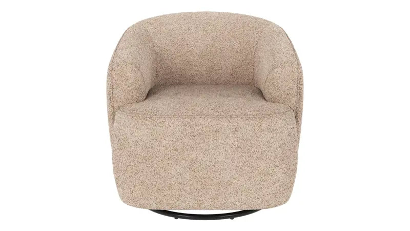 Ivy Armchair Light Beige (Swivel)