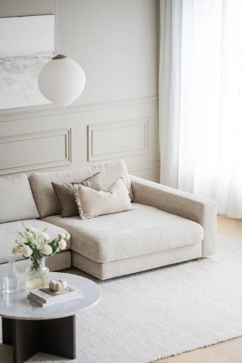 Caleya 3-seater Sofa Longue Right
