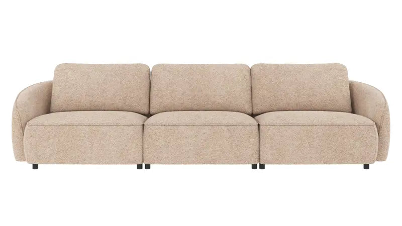 Sorelle 4-seater Sofa Light Beige