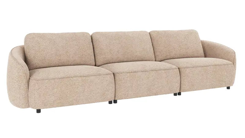 Sorelle 4-seater Sofa Light Beige