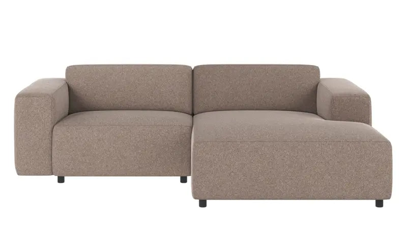 Nuveá 3-seater Sofa Longue Right Beige