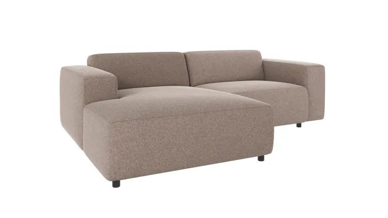 Nuvéa 3-seater Sofa Longue Left Beige