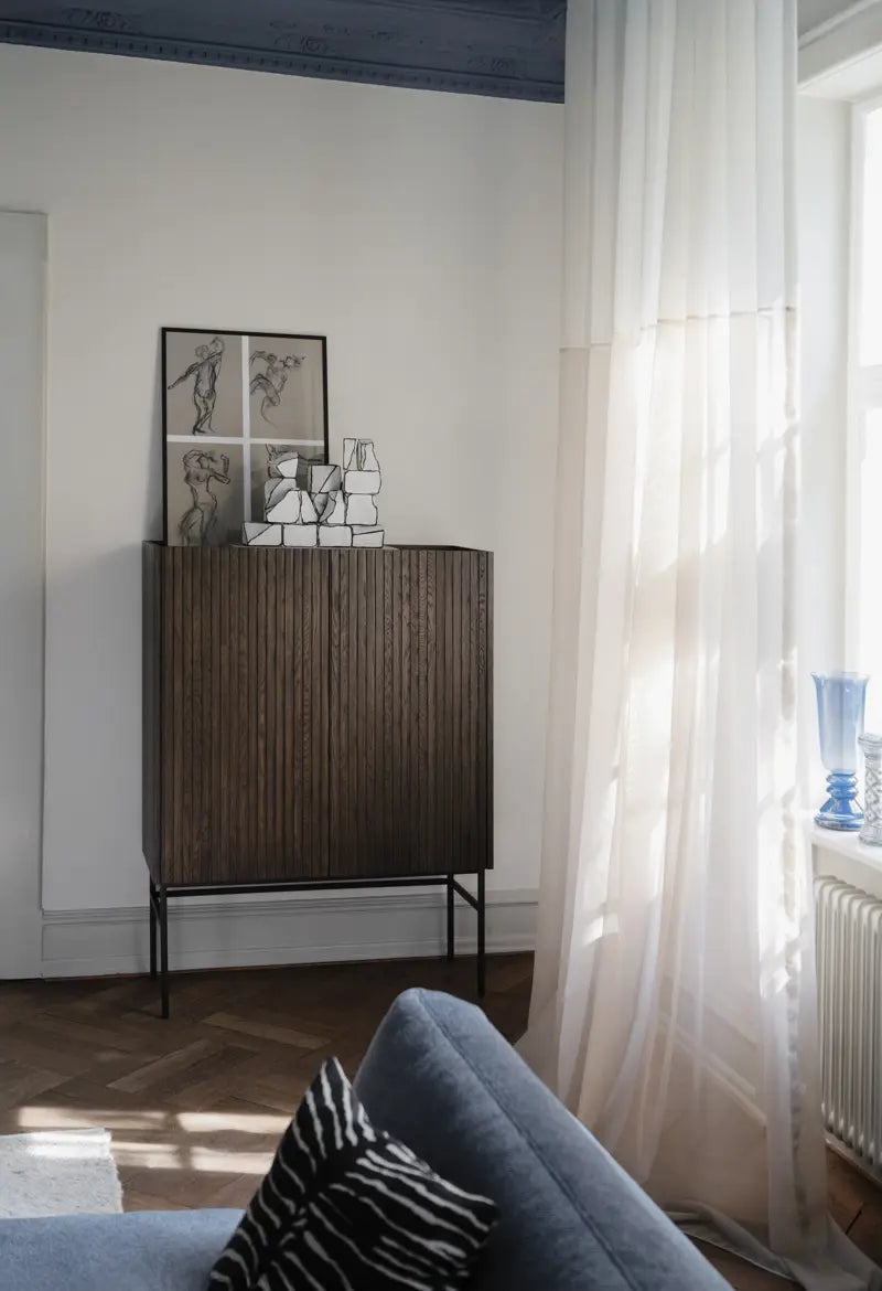 Nia Cabinet Brown/Black