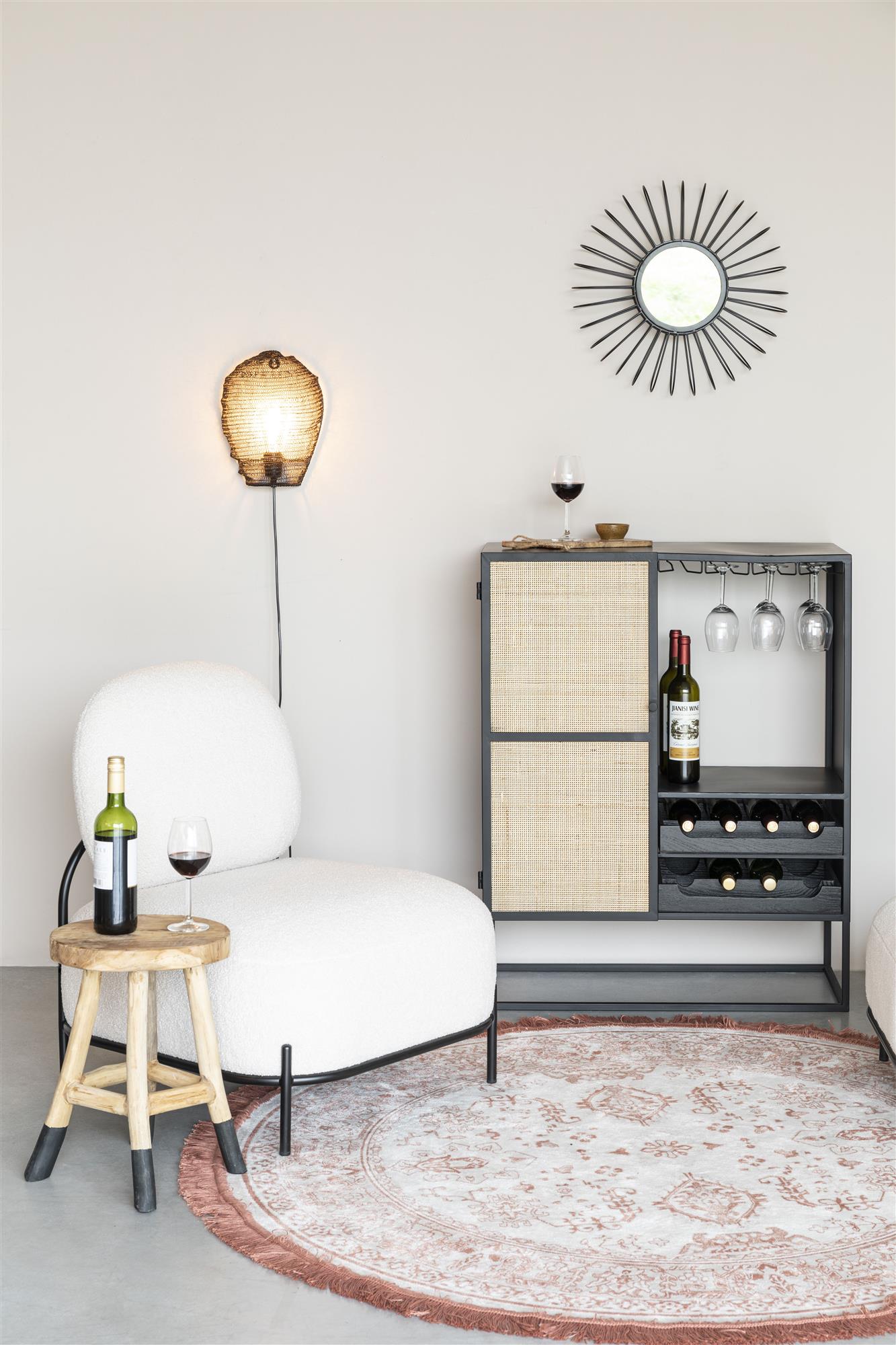 Wine Cabinet Boho Low