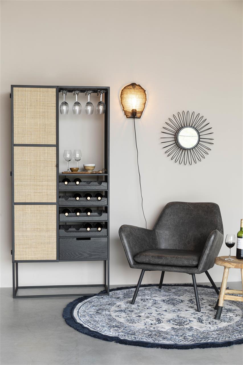 Wine Cabinet Boho High
