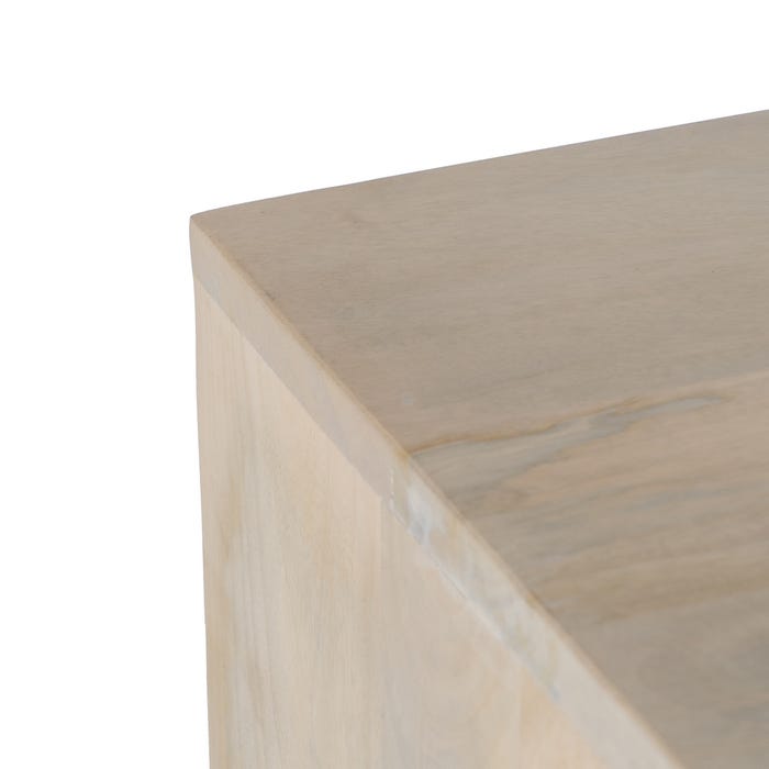 Wardrobe Castella White Mango Wood