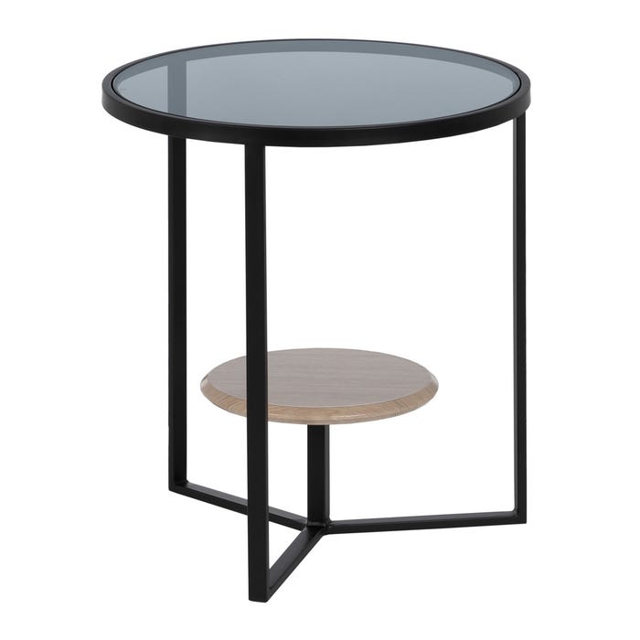 Noir Side Table – 45x45x50 cm