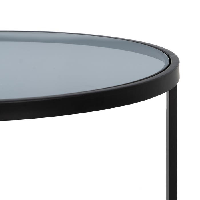 Noir Side Table – 45x45x50 cm