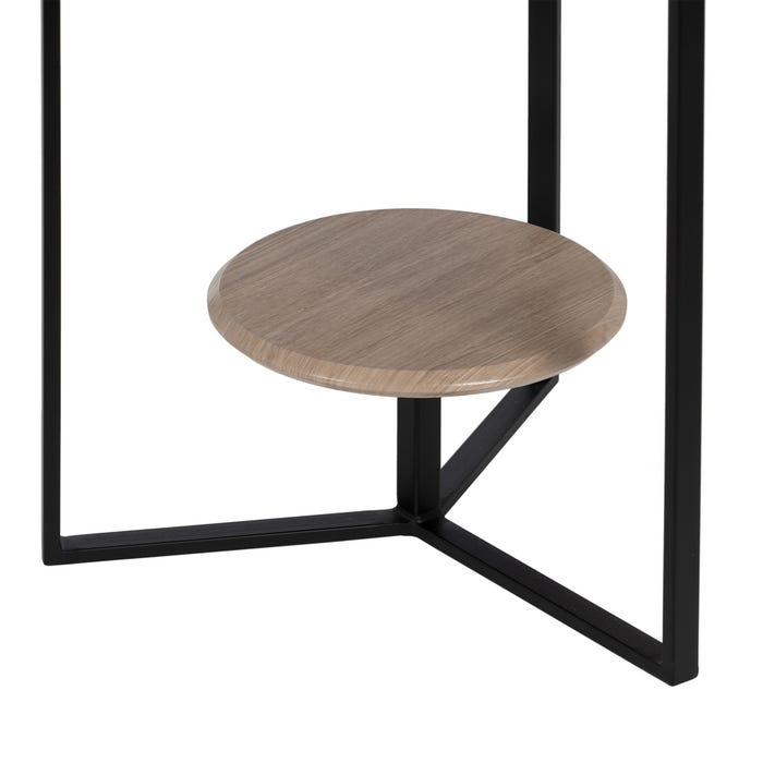 Noir Side Table – 45x45x50 cm